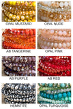 Crystal bracelet stacks- assorted