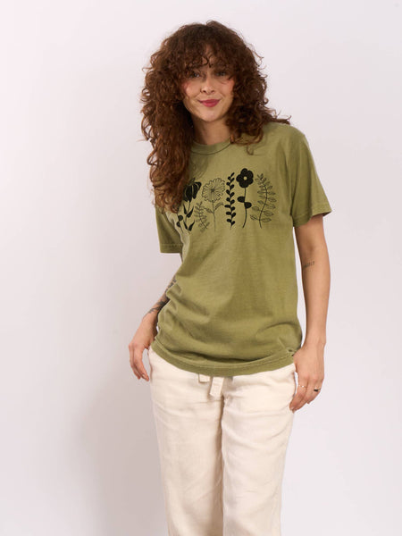 Spring Flowers Hawke Heavyweight Tee