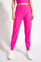 BUTTER JOGGER WITH SIDE POCKETS-5 colors