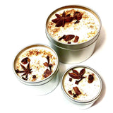 Spiced Chai Artisanal Soy Candle: 8 oz.