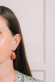 Sarotte Teardrop Earrings | Semi-Precious | 18k Gold Plating