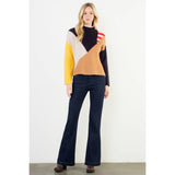 Long Sleeve Pattern Knit Sweater