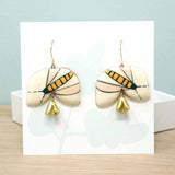 Flower Fly Dangle Earrings - Wholesale