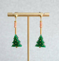Christmas Tree Earrings