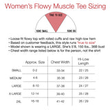 Citrus Season Oranges Print Women's Rolled Cuff Muscle Tee