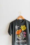 Joy wildflower | pepper comfort colors boxy cropped tee