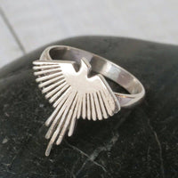 Sterling Silver Phoenix Ring: 6