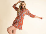 Geo Print Dress