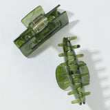 Jade Green S/M - Assorted Claw Clips