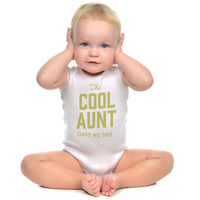 The Cool Aunt Gave Me This • Baby Bodysuit • White: White / 0-6M