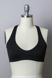 Ribbed Racer Back Bralette
