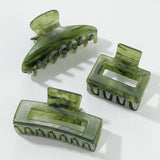 Jade Green S/M - Assorted Claw Clips