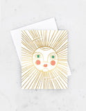 Birthday Sun Greeting Card
