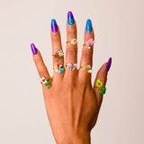Bad B*tch Adjustable Ring - 18k Gold Gilt Jewelry