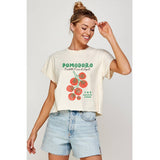 POMODORO GRAPHIC CROP TOP