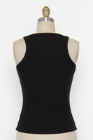 Rib Jersey Basic Tank Top