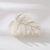 Monstera Leaf Claw Clip
