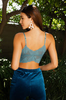 Butterfly Scallop Lace Bralette