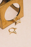 Spike Hoops | .925 Vermeil