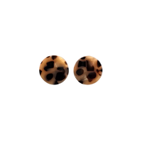 Sophie Studs - Cheetah // Fall, Earrings, Leopard