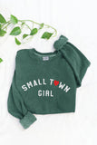 SMALL TOWN GIRL Mineral Graphic Sweatshirt