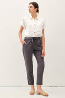 THE LARA TENCEL ANKLE PANTS