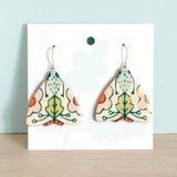 Hidden Moth Dangle Earrings