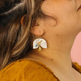 Flower Fly Dangle Earrings - Wholesale