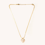 Caroline Gem Heart Necklace
