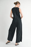 Washed Cotton Jumpsuit