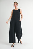 Washed Cotton Jumpsuit