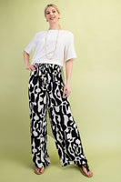 Geometric Print Pants