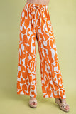 Geometric Print Pants