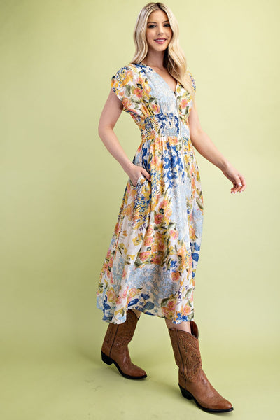 Floral Midi Dress