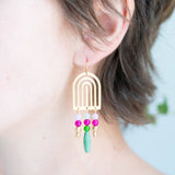 Fancy Turquoise Chandeliers