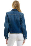 COTTON DENIM JEAN JACKET