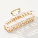Harlow Core Rectangle Metal Claw Clip - Medium/Large