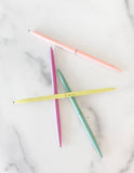 Slim Pen, Set of Four | Pastel Brights