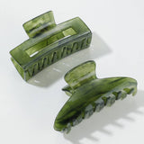 Jade Green S/M - Assorted Claw Clips