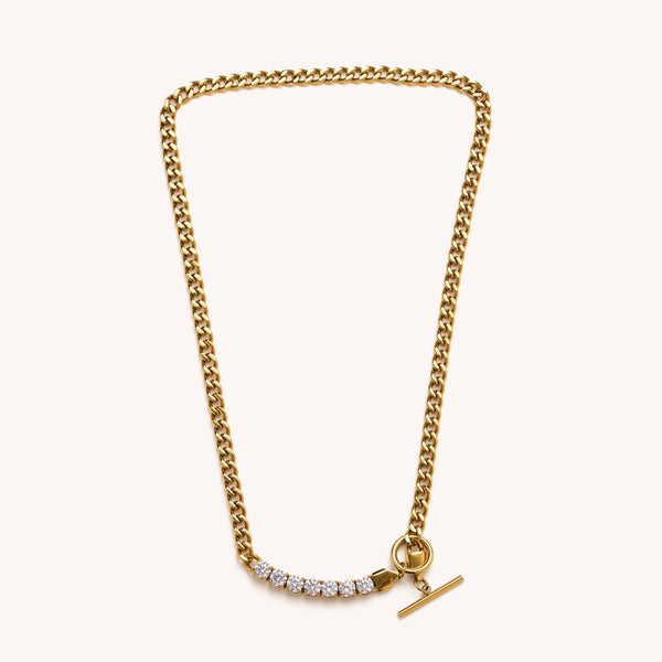 Tay Front Clasp Necklace