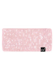 C.C All Over Clear Sequin Headwrap: Black