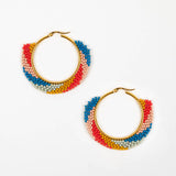 Swirl Hoop Earrings