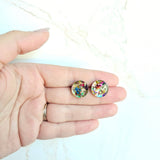 Sophie Studs - Gold Sparkle // Jewelry, Earrings, Holiday