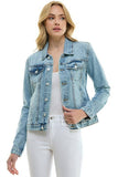 COTTON DENIM JEAN JACKET