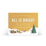 All is Bright - 2 Piece Holiday Gift Box - Stocking Stuffers