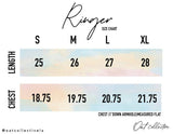 HAPPY CAMPER Ringer Graphic Top