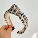 Boho Mixed Woven Embellished Rattan Knot Headband
