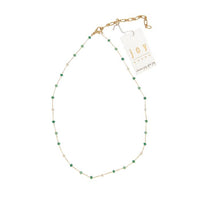 16""+3 GOLD BEADED NECKLACE