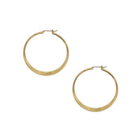 Large Flat Hoops