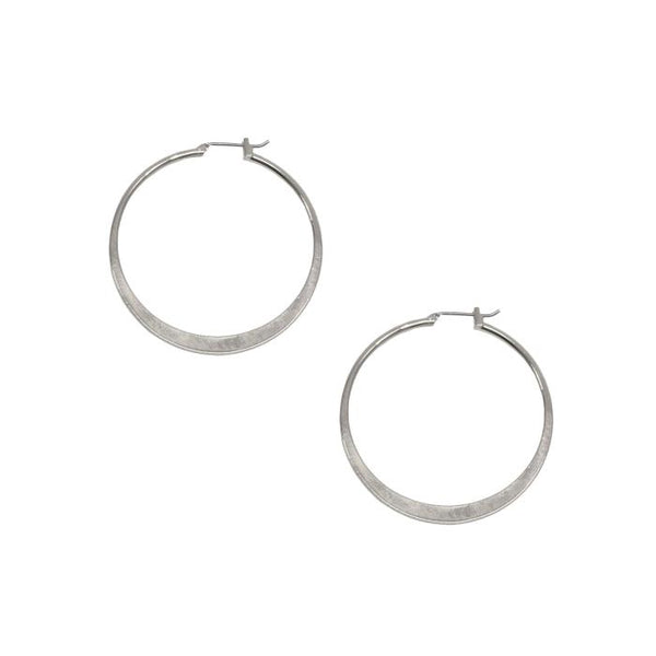 Large Flat Hoops